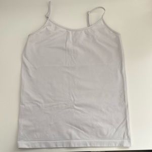 Women’s white tank top